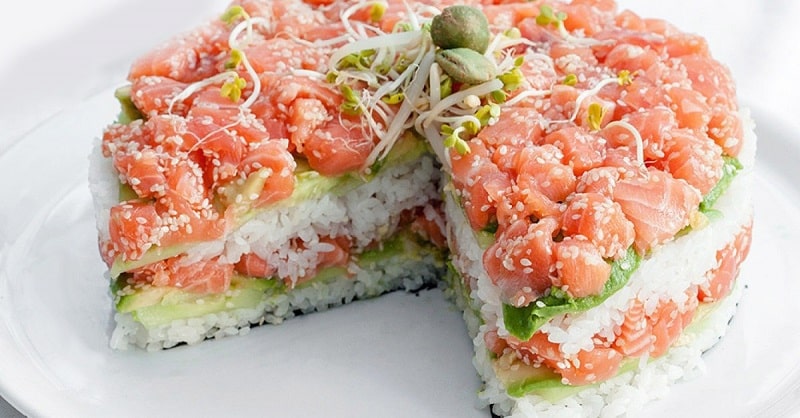 Sushi salát