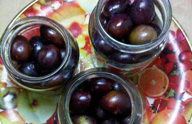 prunes au sirop 