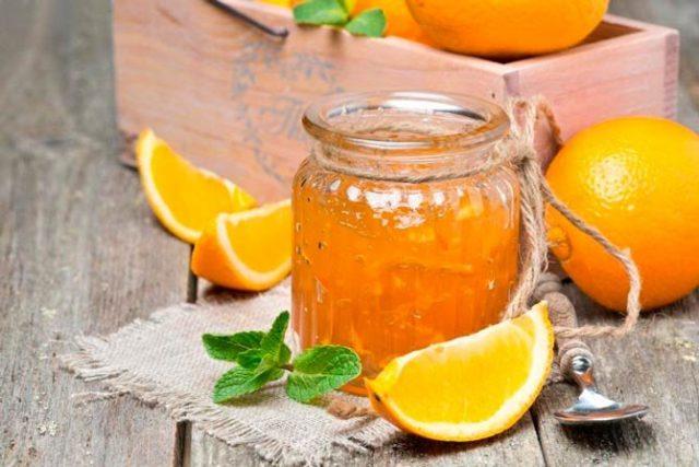 pomerančový a citronový džem 