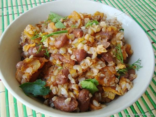 Buckwheat with beans