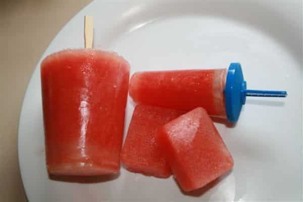 freezing watermelon