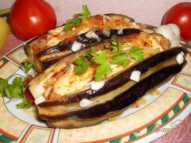 Aubergine mit Gemüse 