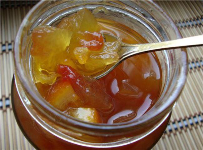 confiture pour l'hiver 