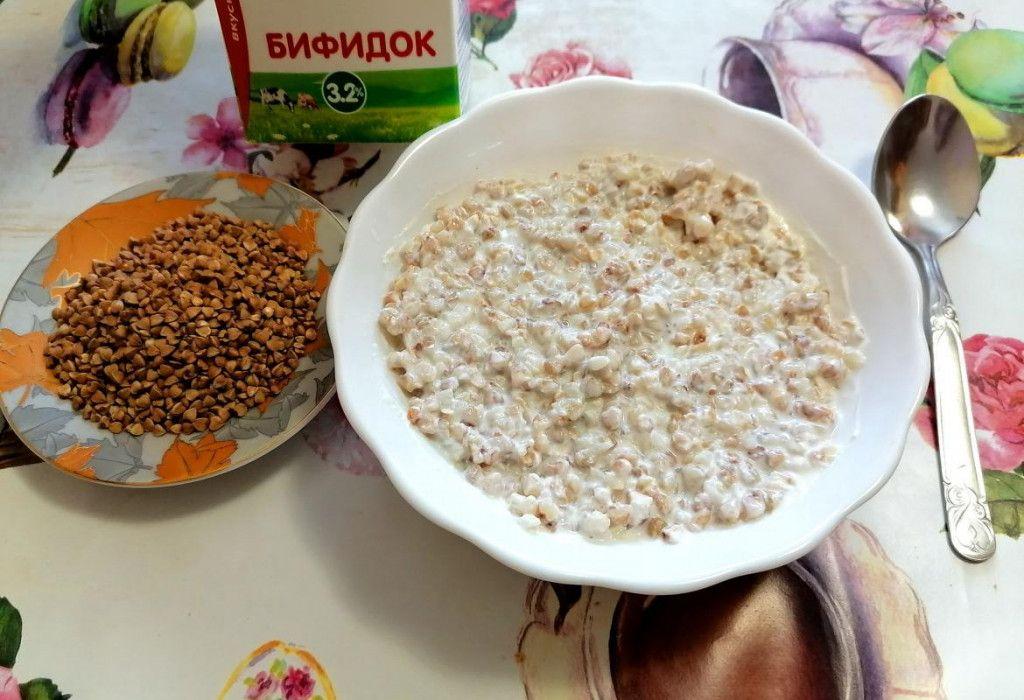 Buckwheat with kefir