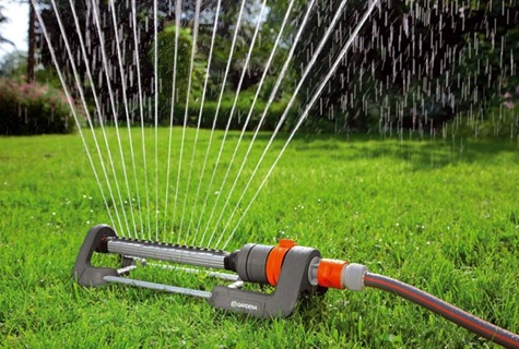 automatic sprinkler operation