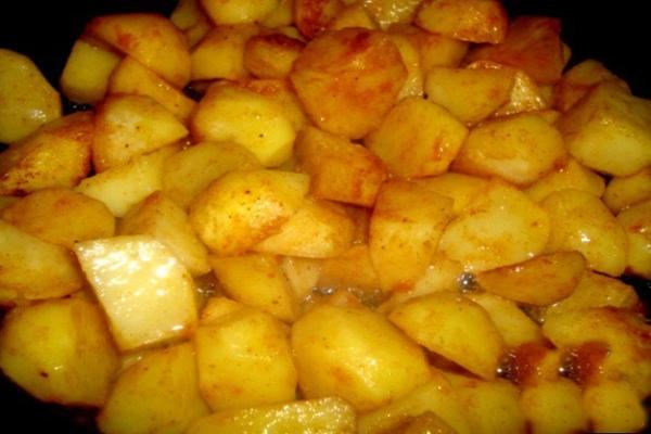 Guarnición de patatas