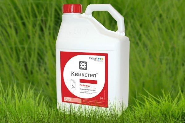 herbicide snelle stap