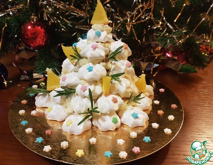 Bánh cây thông Noel Meringue