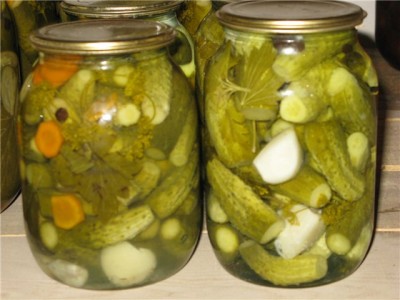 cucumbers with citric acid