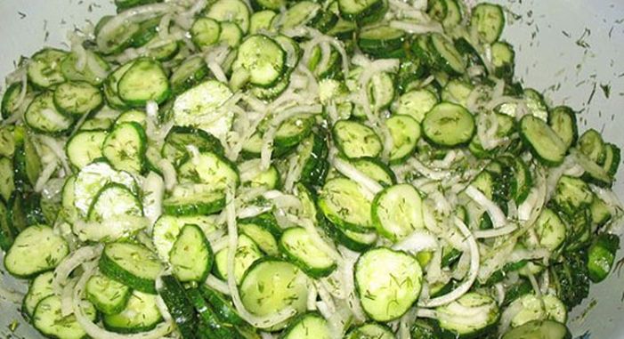 Korean cucumbers for the winter