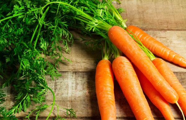 carrots on the table