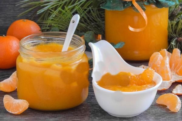 Jem tangerine diperbuat daripada jus tangerine