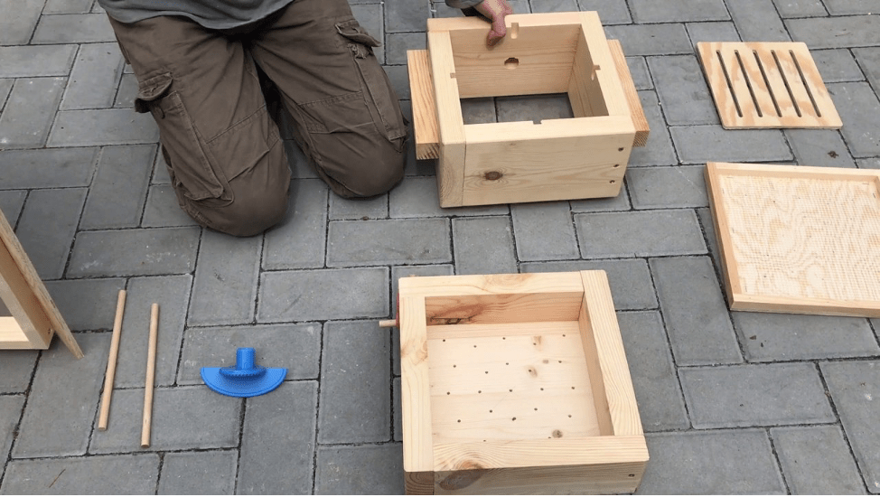 Mit eigenen Händen einen japanischen Bienenstock bauen