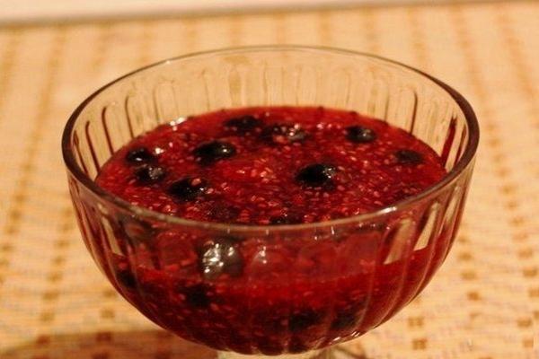 currant at raspberry jam para sa taglamig