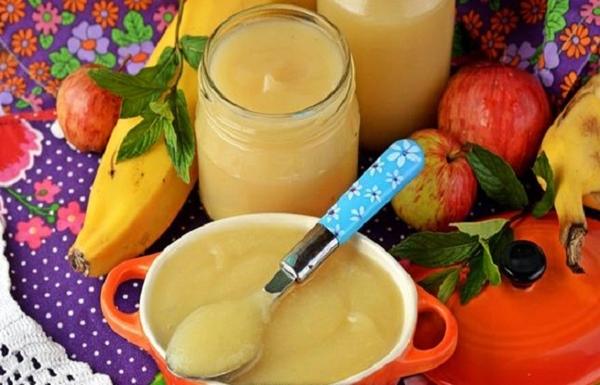 appel- en bananenjam