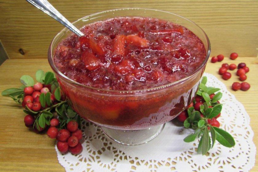 μαρμελάδα lingonberry 