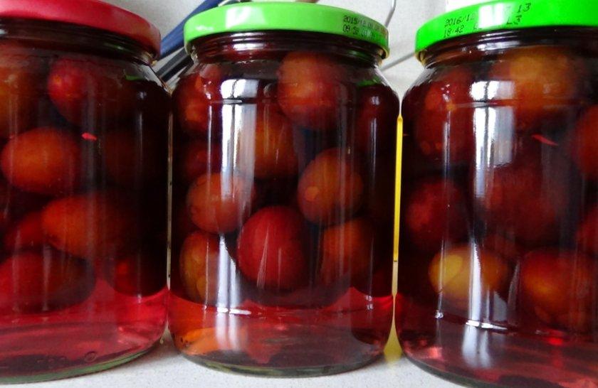 plum without sterilization 