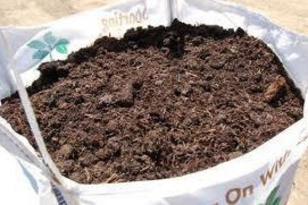 horse manure in a bag 