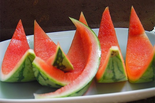 slupky melounu