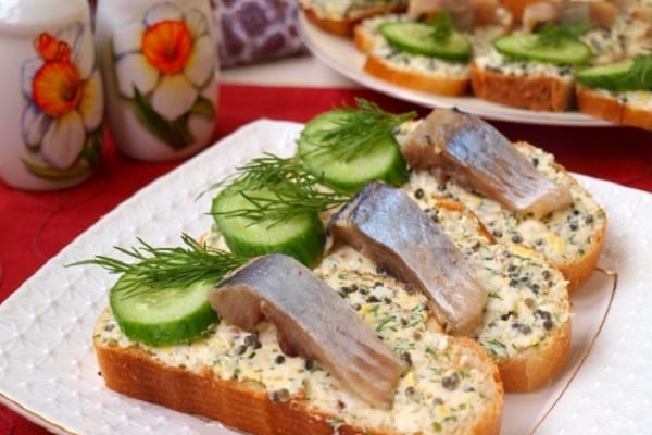 May herring, itlog at homemade mayonnaise