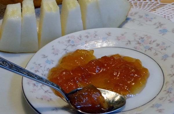 melmelada en una cullera