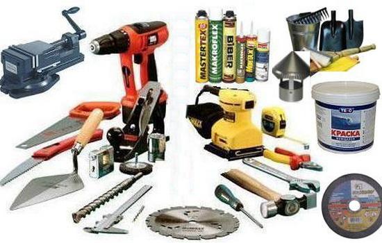 Tools and materials