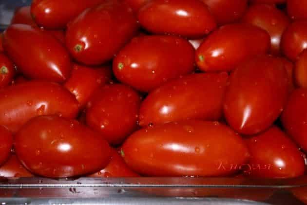 Sugar finger variety tomatoes