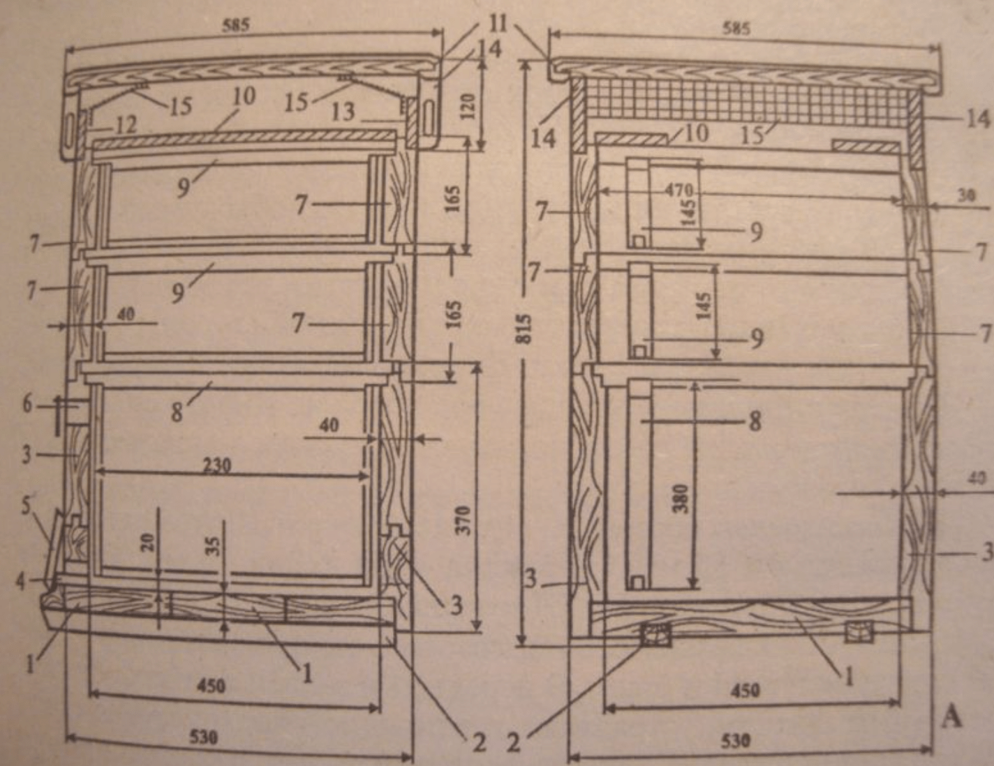 Desenho de colmeia