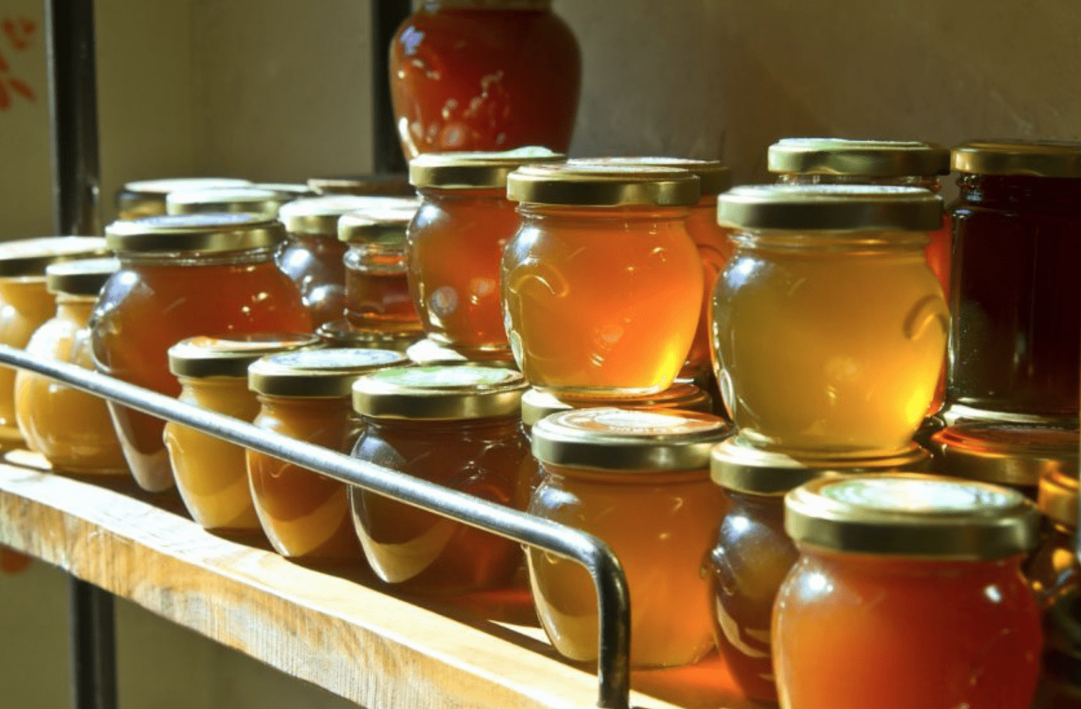 Honey in the pantry 