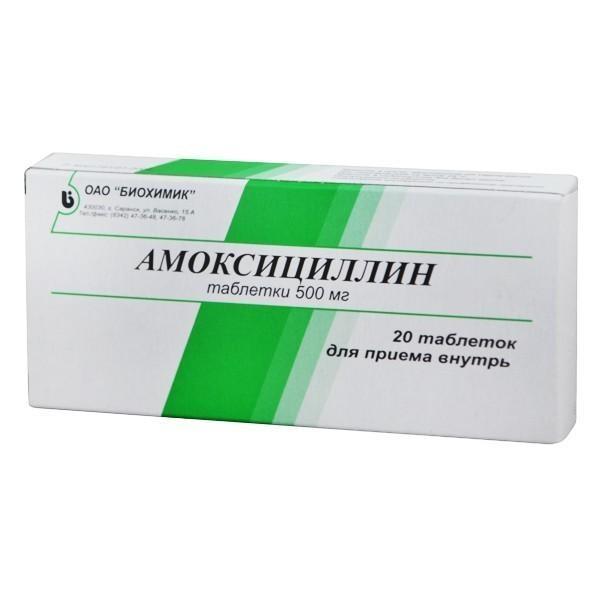 Lék amoxicilin