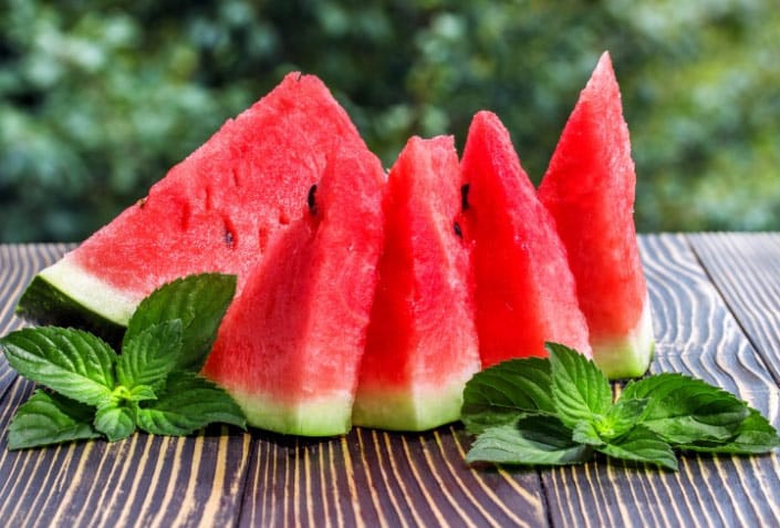 watermelon slices