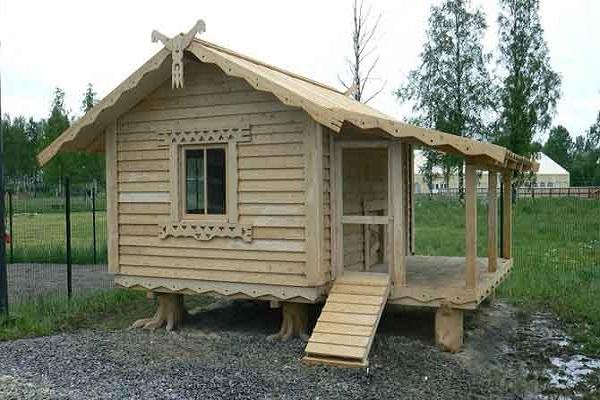 built chicken coop