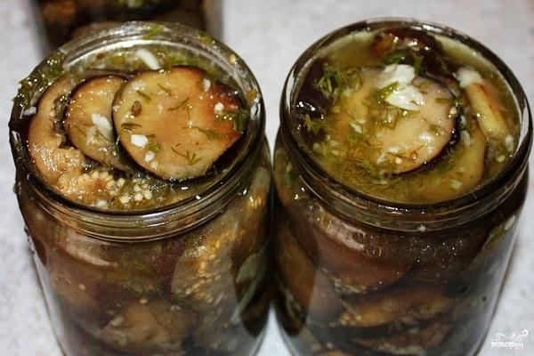 eggplant with garlic 