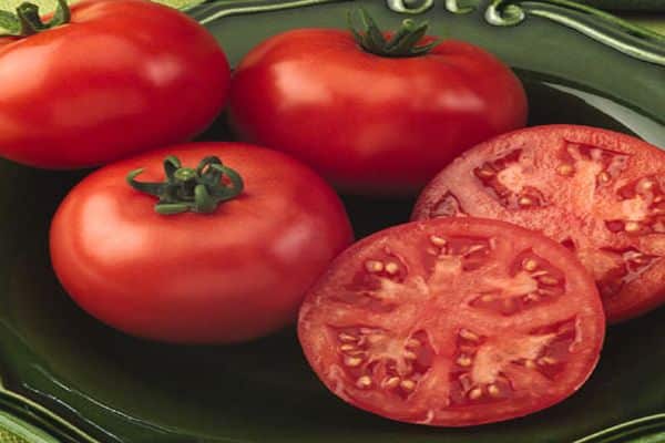 sectional view of tomatoes