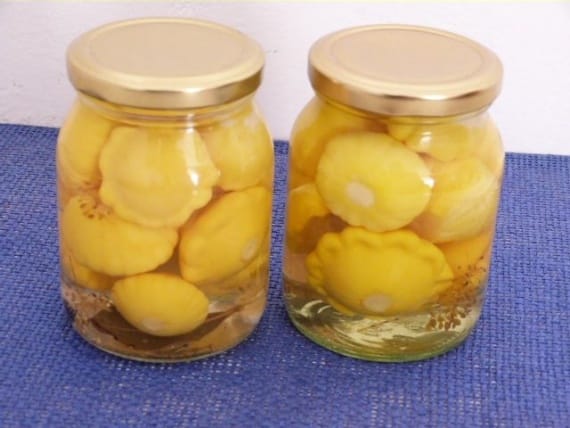 pickled squash 