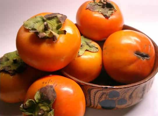 fresh persimmon