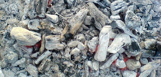 Wood ash