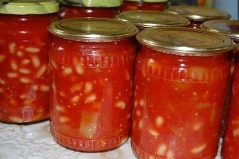 haricots en conserve