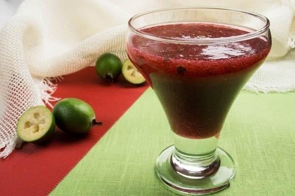 mứt Feijoa và nam việt quất 