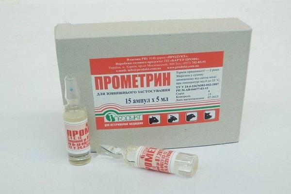 Ampolles de Prometrin 