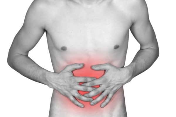 Gastritis bei einem Mann