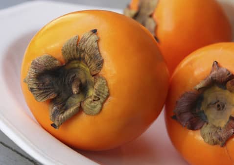 fresh persimmon