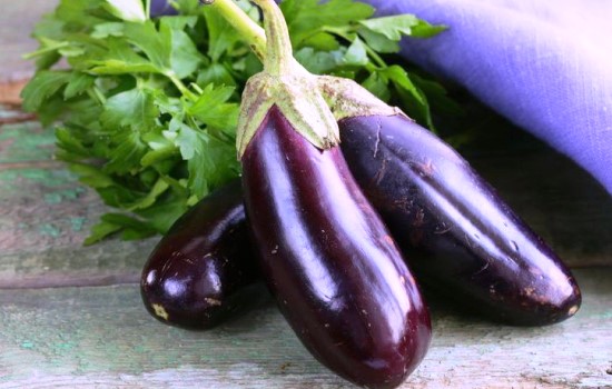 pickled eggplants