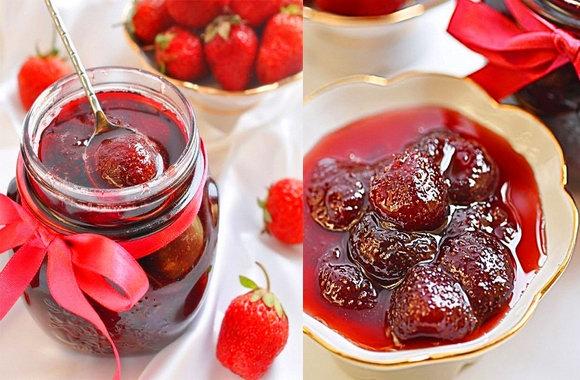 strawberry sa syrup 