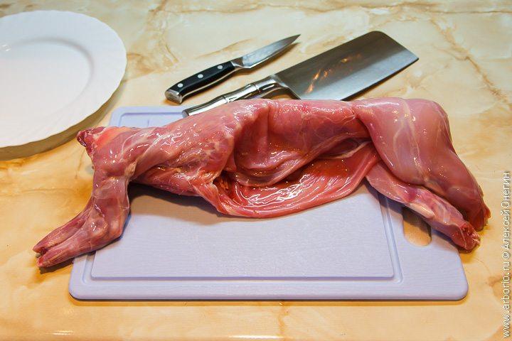 rabbit carcass