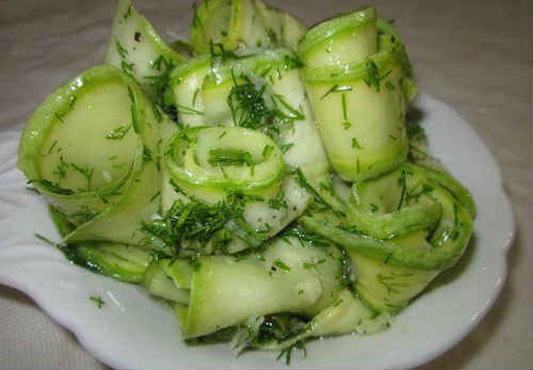 syltende zucchini