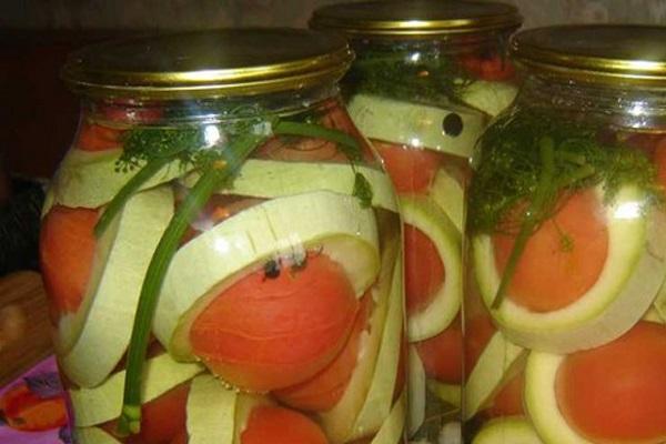 courgettes en conserve