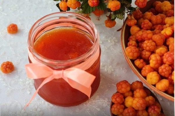 Marmelade in einem Glas 