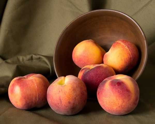 storage of peaches