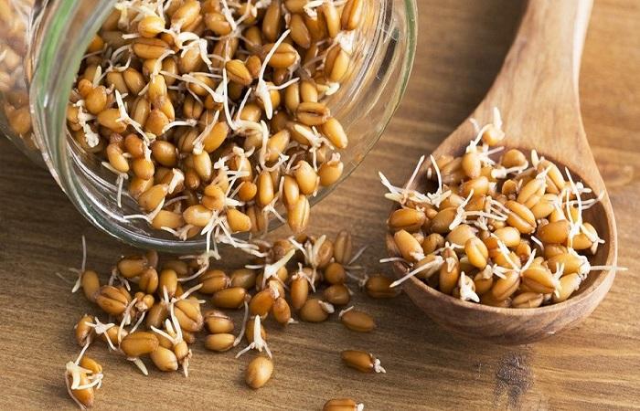 grains with sprouts 